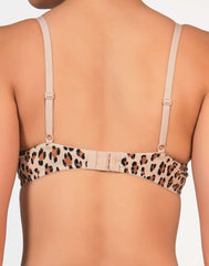 La Senza Trendy Demi Bra Animal Print / 34B