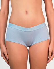 La Senza Trendy Boyshort Panties Light Blue / MED