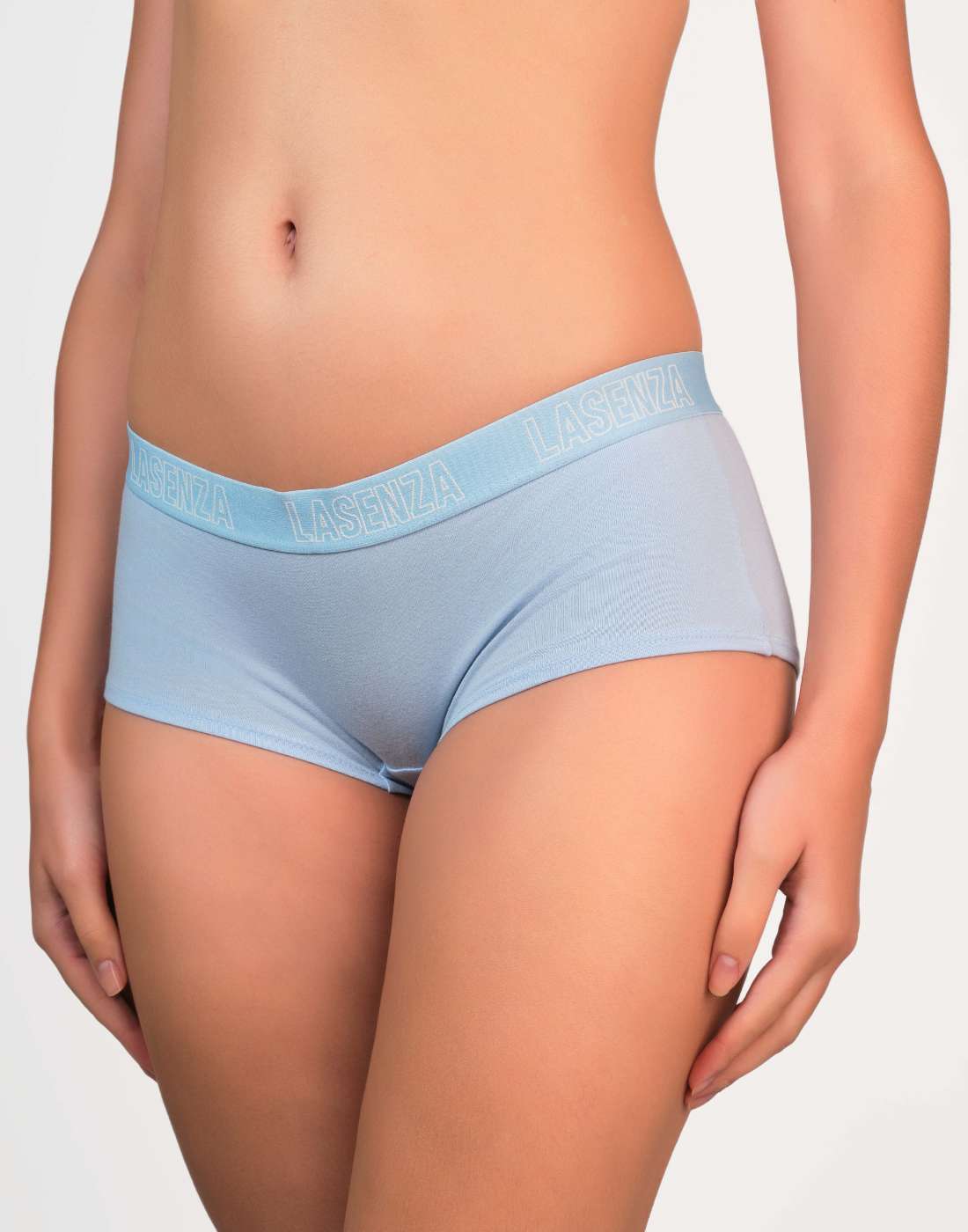 La Senza Trendy Boyshort Panties Light Blue / MED