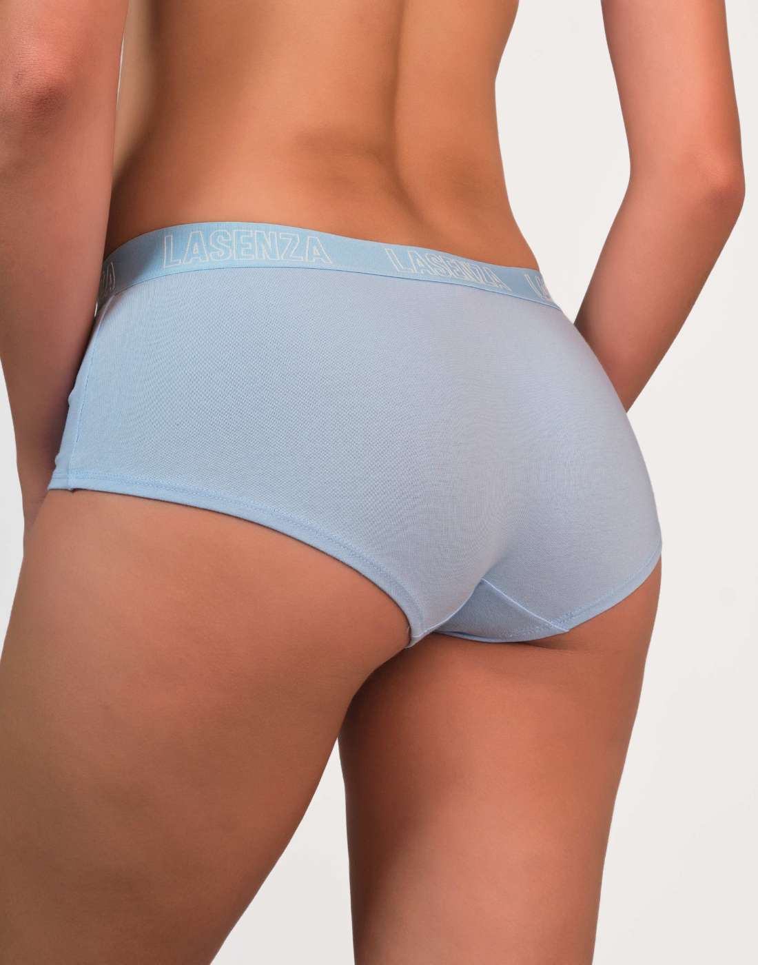 La Senza Trendy Boyshort Panties Light Blue / MED