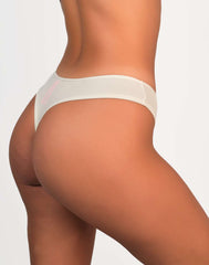 La Senza Ultrasoft Thong Ivory / MED