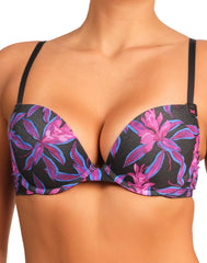 La Senza Trendy Pushup Plunge Bra Floral Print / 34B