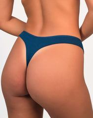 La Senza Ultrasoft Thong Dark Blue / MED