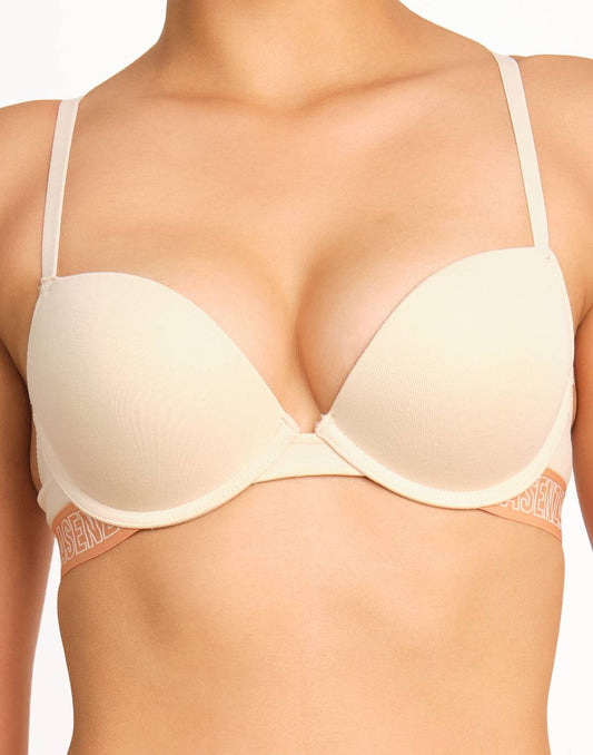 La Senza Trendy Pushup Plunge Bra 34B / Ivory