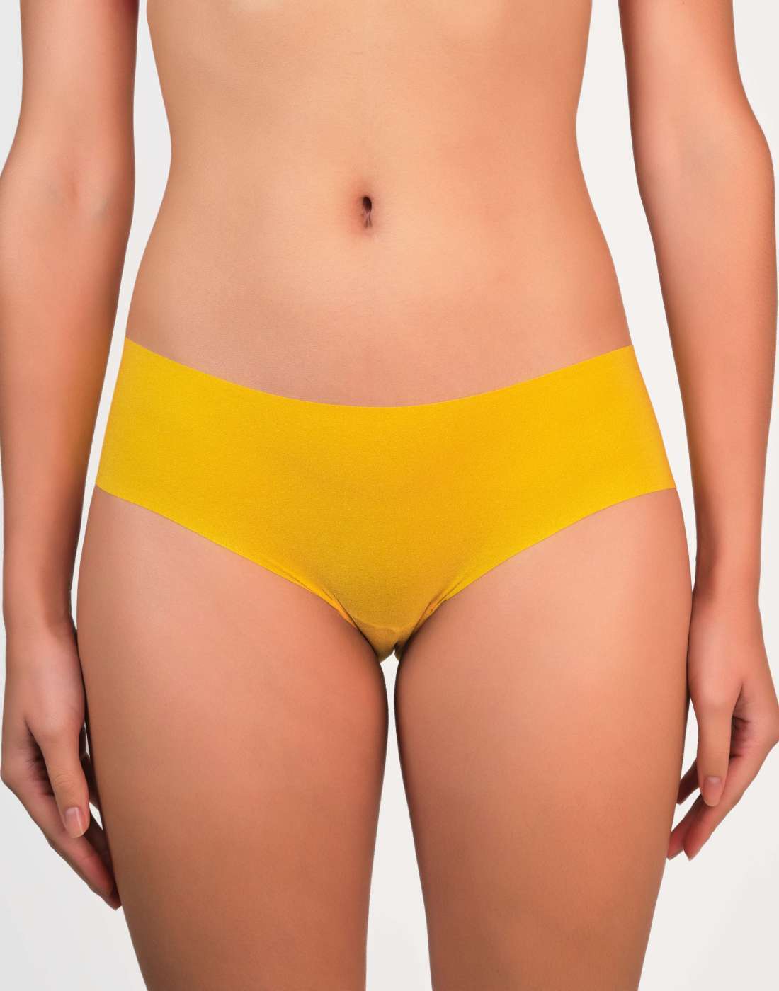 La Senza Seamless Cheeky Panties Yellow / MED