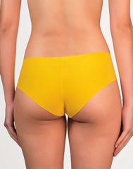 La Senza Seamless Cheeky Panties Yellow / MED