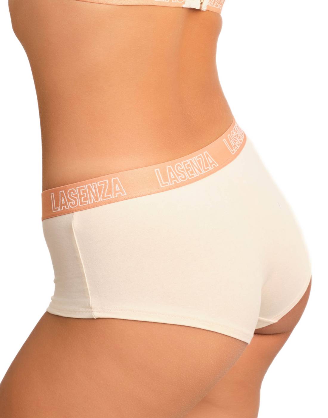 La Senza Trendy Boyshort Panties Ivory / MED