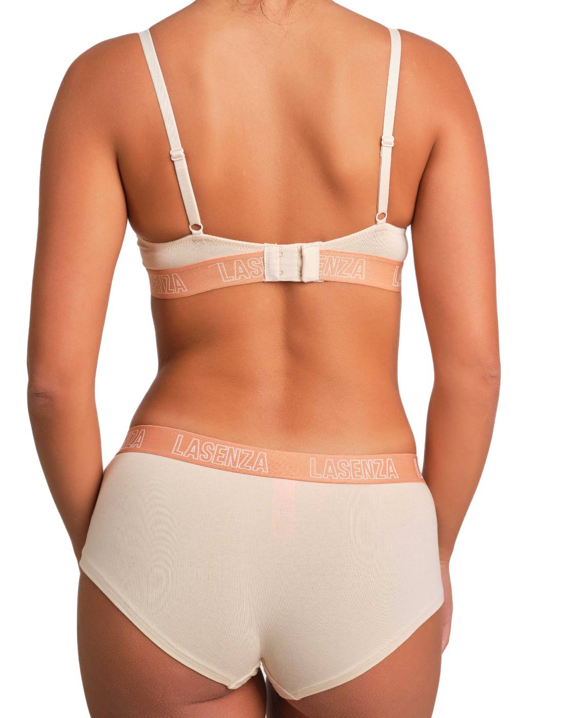 La Senza Trendy Boyshort Panties Ivory / MED