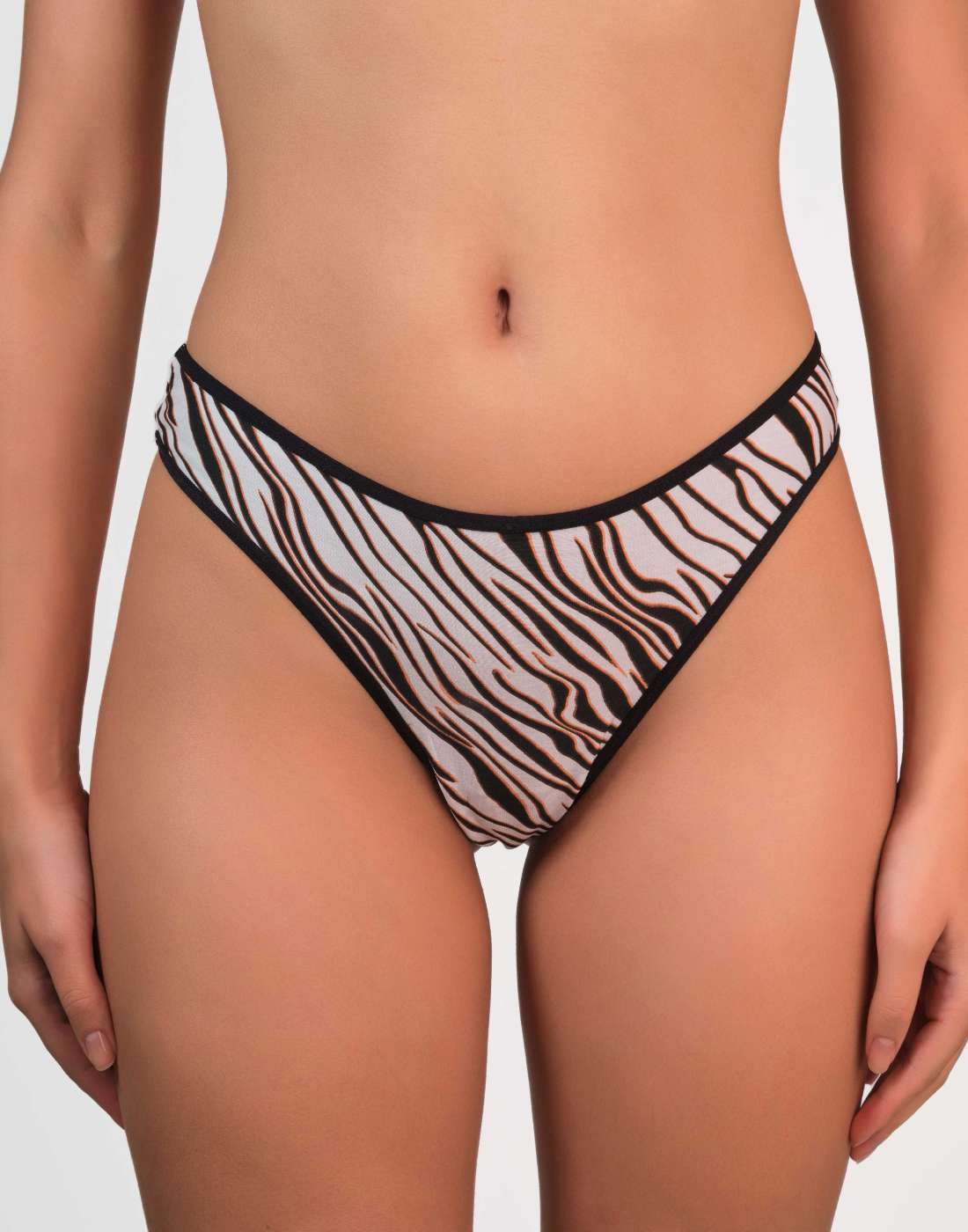 La Senza Trendy Thong Animal Print / MED