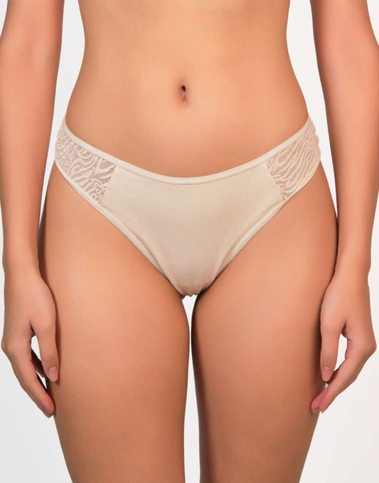 La Senza Trendy Thong Ivory / MED