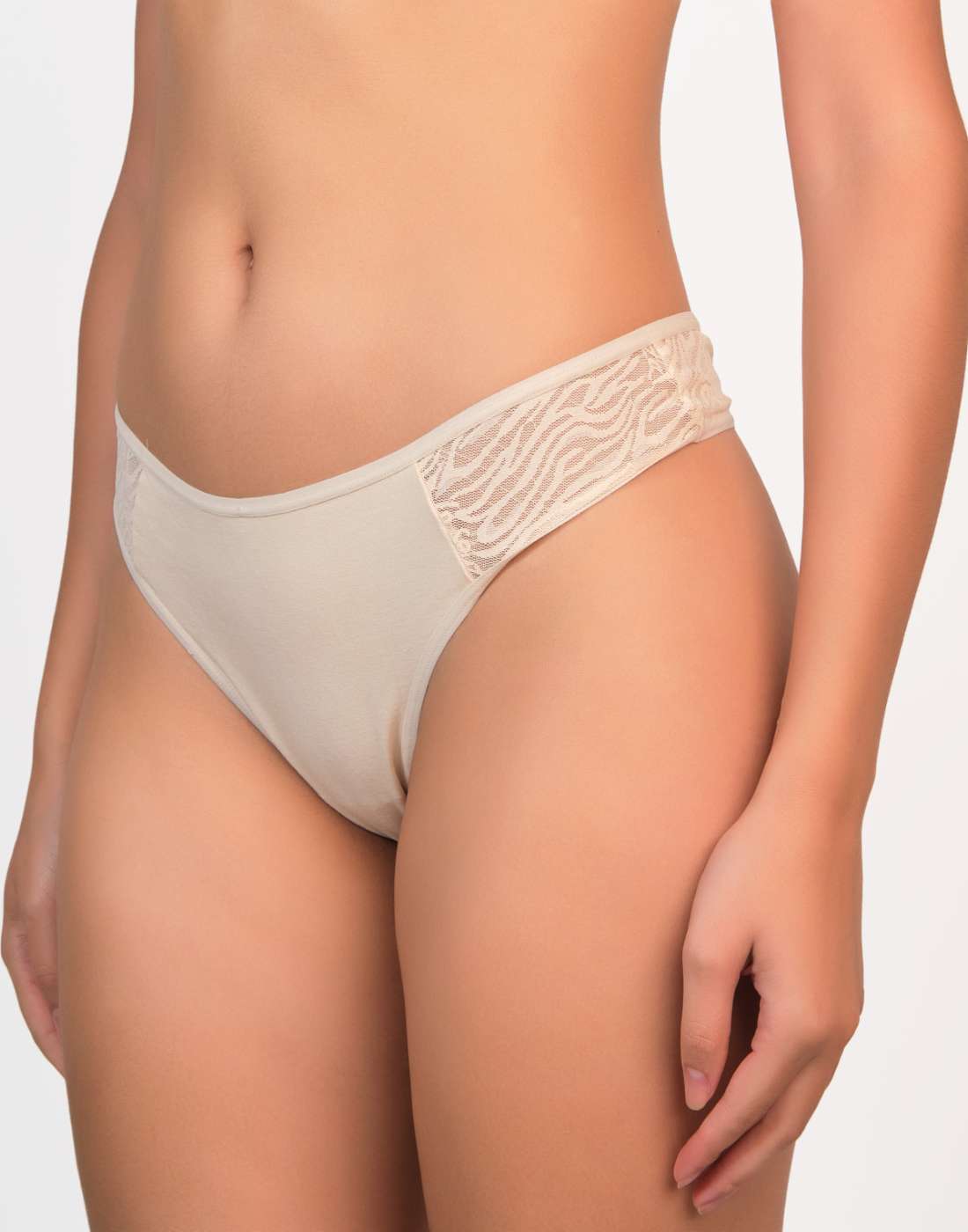 La Senza Trendy Thong Ivory / MED