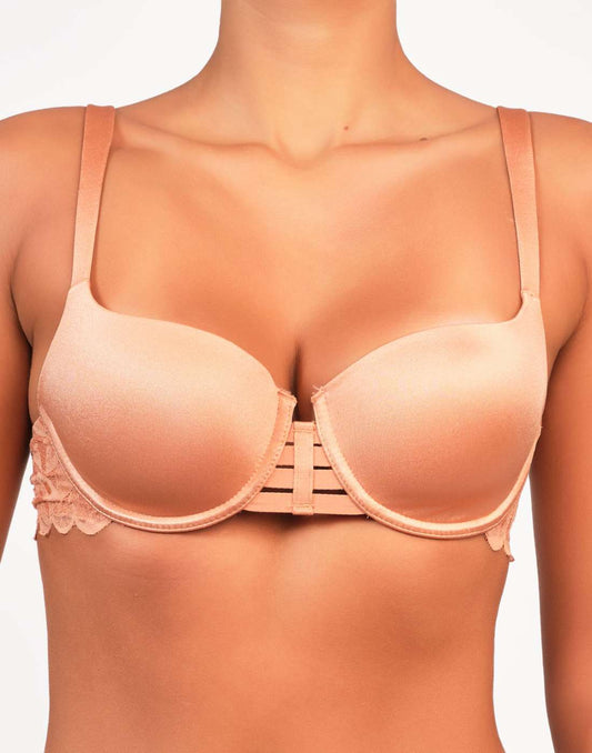 La Senza Sexy Lightly Lined Balconette Bra Nude / 34B