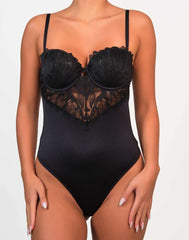 La Senza Sexy Sleep Bodysuit Black / MED