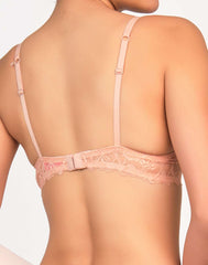 La Senza Obsession Pushup Plunge Bra Light Pink / 34B