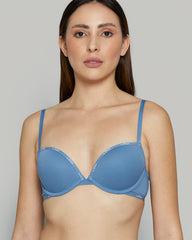 LA SENZA SKINNY LOGO COTTON BRA H1FQ / 34B