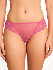 Diva Lr Cheeky Sheer Luv Lc W Luxe Logo Mesh Pg50 / MED