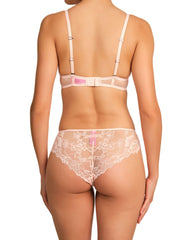 Diva Lr Cheeky Sheer Luv Lc W Luxe Logo Mesh 2X7D / MED