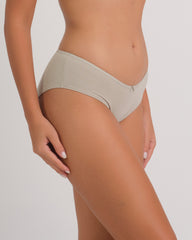 Us Hipster Vwaist Rib W Bow TPT7 / MED