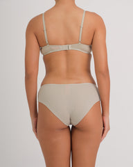 Us Hipster Vwaist Rib W Bow TPT7 / MED