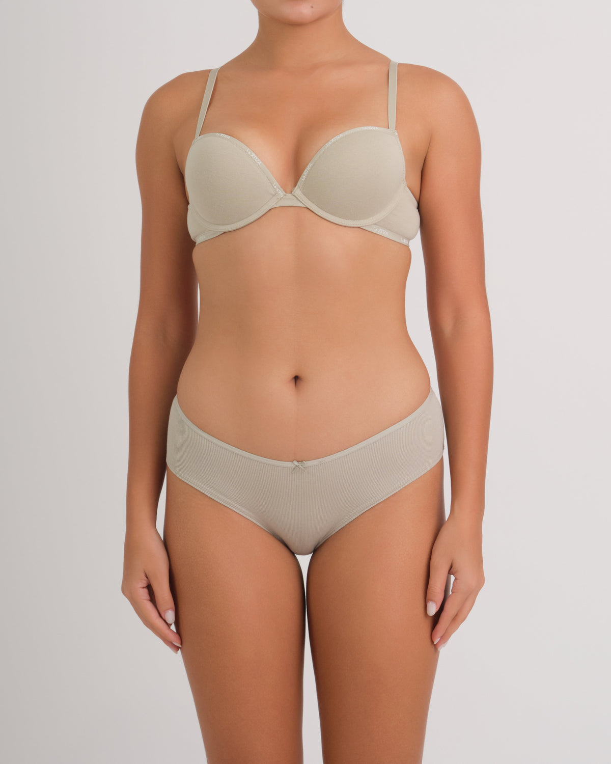 Us Hipster Vwaist Rib W Bow TPT7 / MED