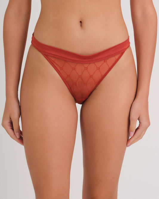 Diva Hl Mr Bikini Luxe Logo Mesh 5BOJ / MED