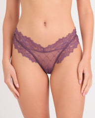 Cstm Pnty Hl Mr Thong Sheer Luv Lc W Luxe Logo Mes OPPX / MED