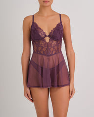 Bbd Cns Demi Sheer Luv Lc Basque Waist OPPX / MED