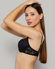 LA SENZA REMIX TRENDY BLACK BRA 03YZ / 34B
