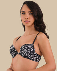 Everyday Plunge Pushup Bra – Sexy Plunge Bra for Lift PXI6 / 34B