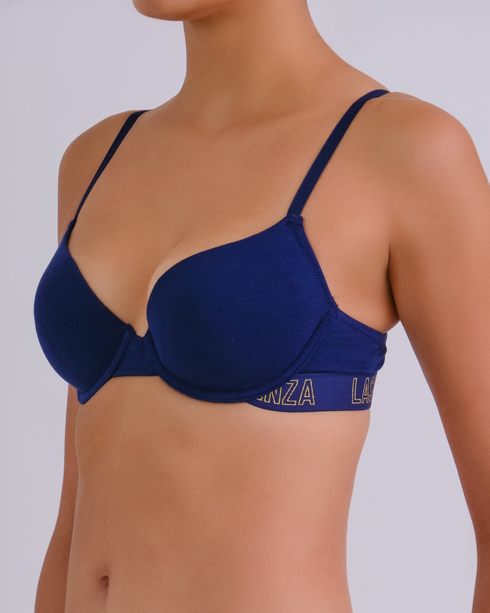 Essentials Ll Demi- Lurex Knockout Logo Ctn ORAE / 34B