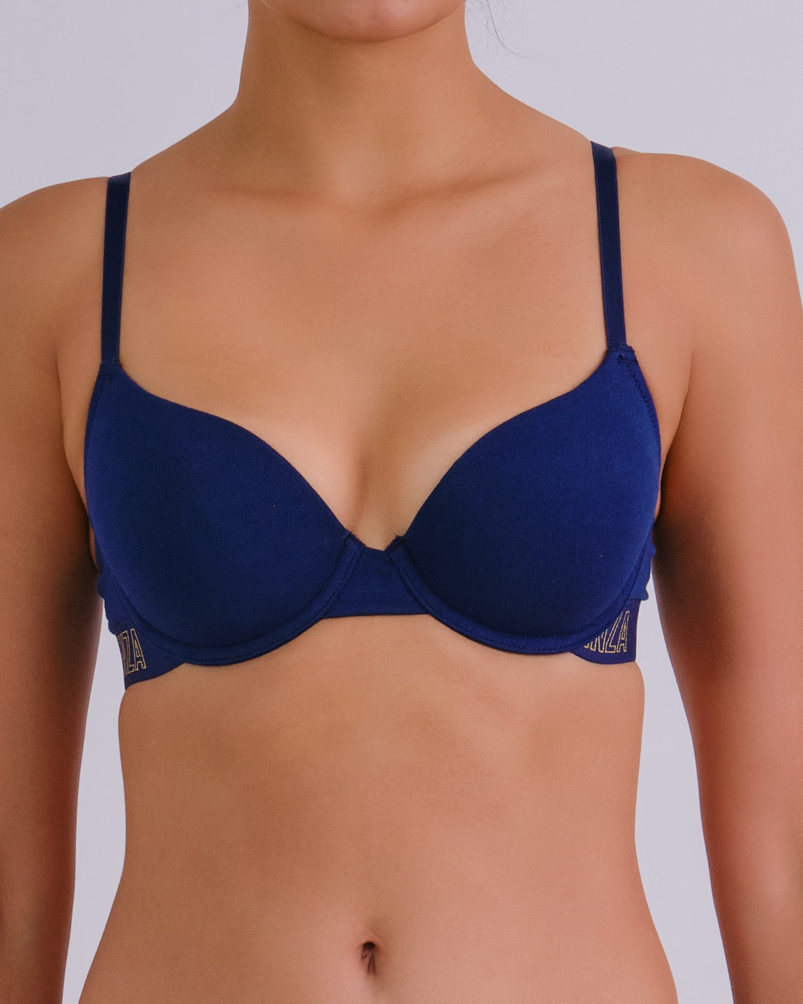 Essentials Ll Demi- Lurex Knockout Logo Ctn ORAE / 34B