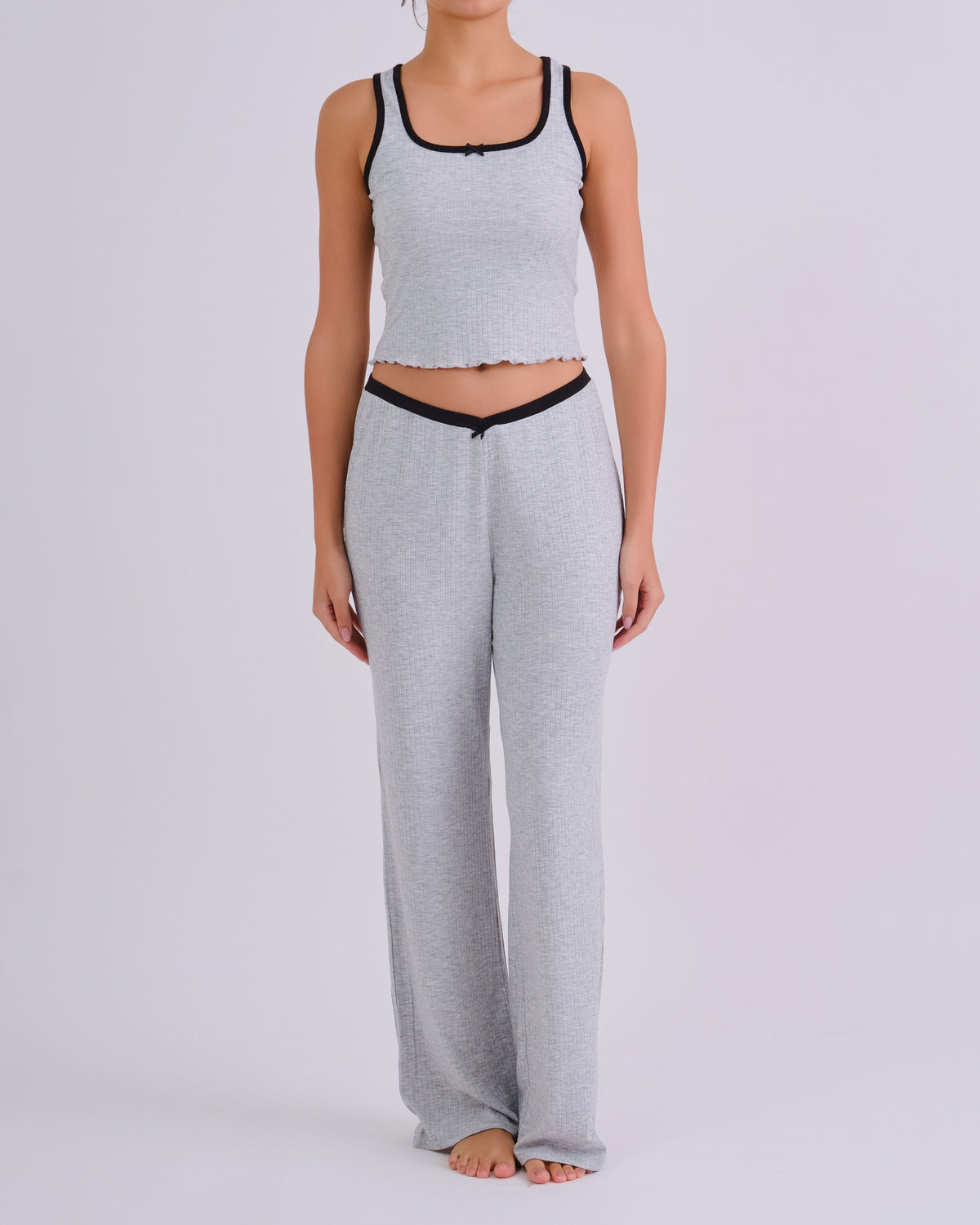 Gift Cozy Rib V Waist Pant FTKZ / MED