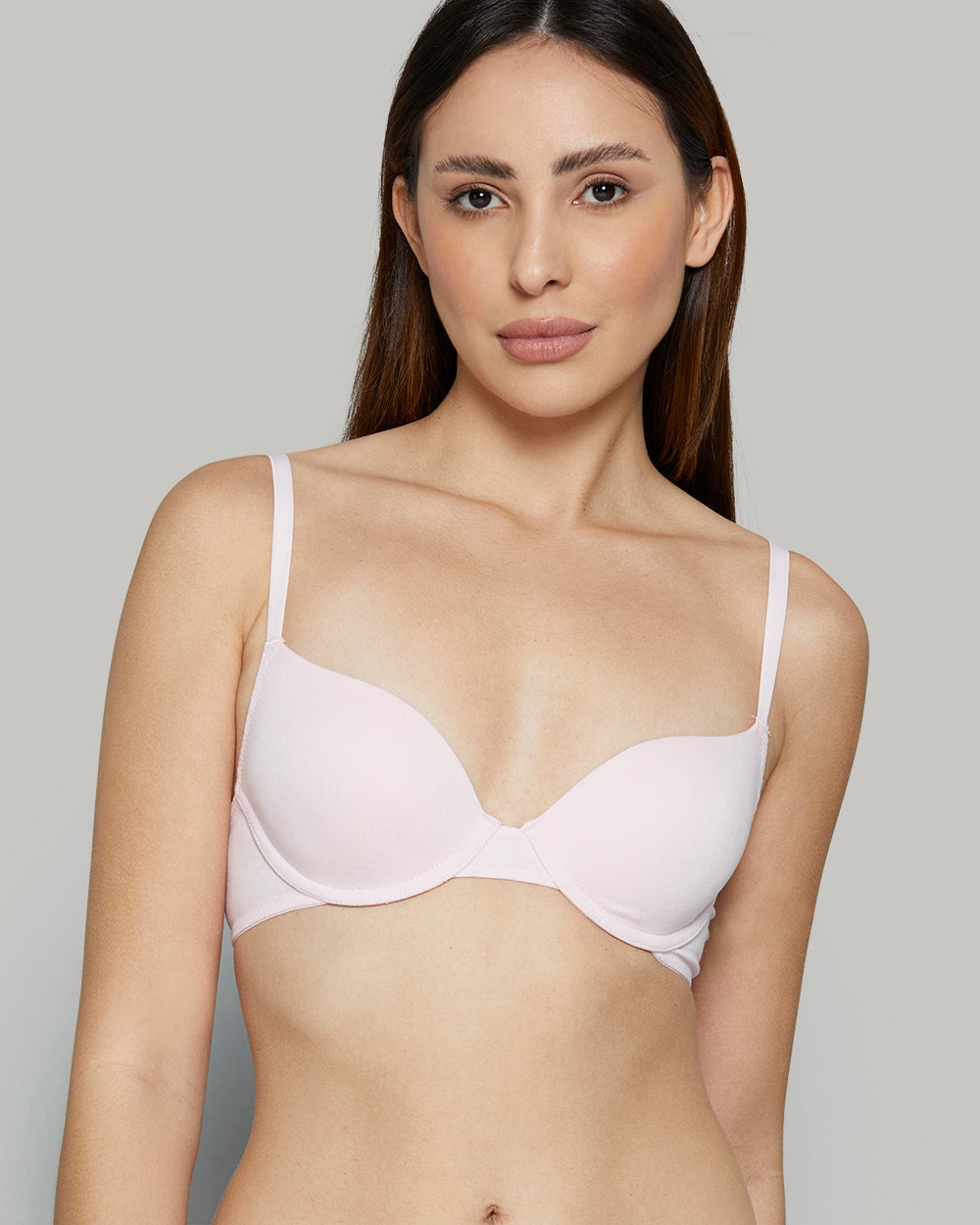 ESSENTIALS LL DEMI- CTN CORE PINK-A-BOO / 32B