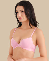 ESSENTIALS LL DEMI- KNOCKOUT LOGO CTN MAKE ME BLUSH / 34A