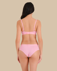 ESSENTIALS LL DEMI- KNOCKOUT LOGO CTN MAKE ME BLUSH / 34A