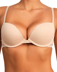 La Senza Trendy Plunge Bra 34B / Nude