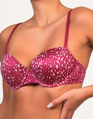 Hl Bt Tb Balc Bc Cttn Dot Prin Dapple Dots Red / 36B