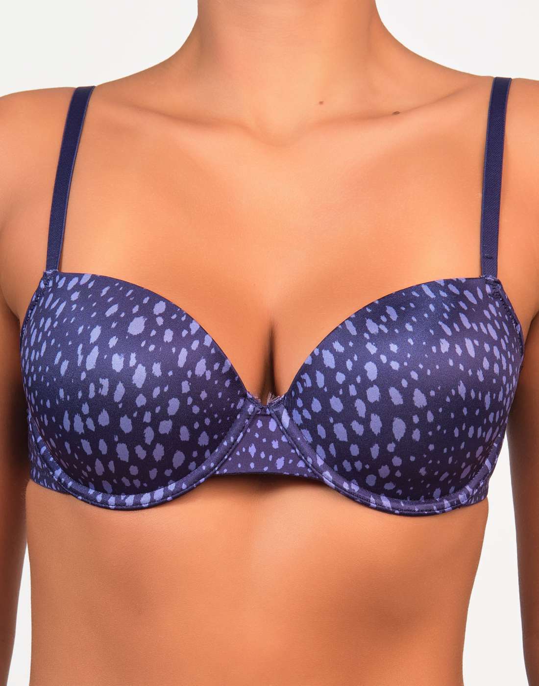 Hl Bt Tb Balc Bc Cttn Dot Prin Dapple Dots Blue / 36B