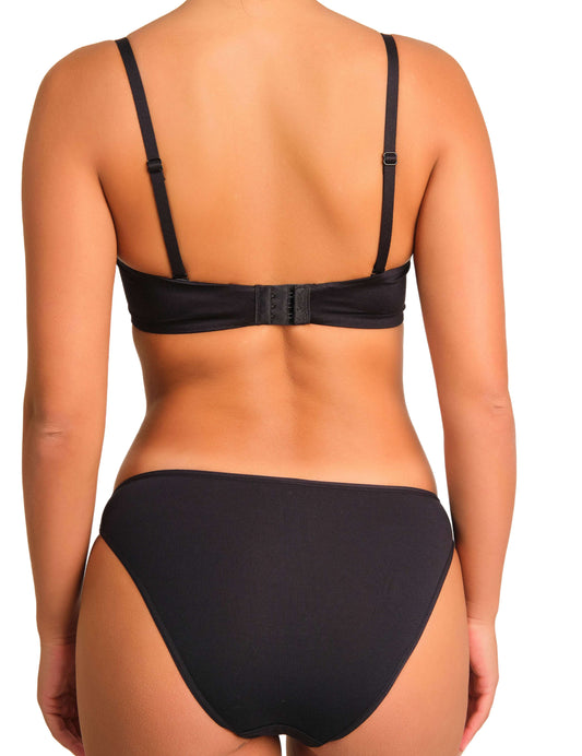 La Senza Ultrasoft Bikini Panties Black / MED