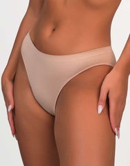 Isla & Evie Everyday Brazilian Panties Nude / MED