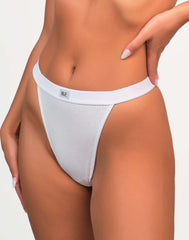 Isla & Evie Trendy String Panties White / MED