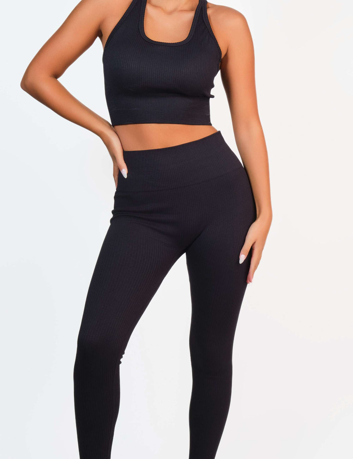 Rib 7/8 Tight - Black / MED