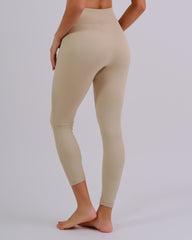 Rib Racer Crop TAN / MED