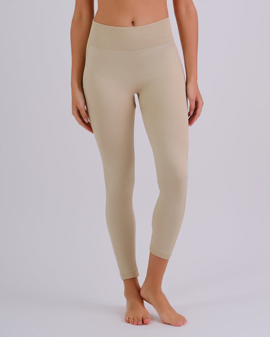 Rib Racer Crop TAN / MED