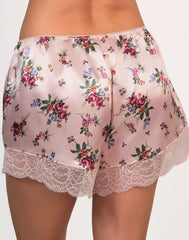 Isla & Evie Satin Sleep Shorts MED / Floral Print