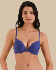 Isla & Evie All Over Lace SKIPPER BLUE-LSI / 34B