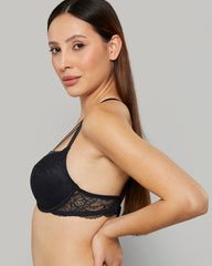 Isla & Evie All Over Lace JET BLACK-LSI / 34B