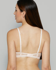 ALL OVER LACE SOFT FOAM PEARL BLUSH-LSI / 34B