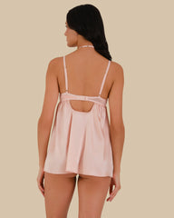 BABYDOLL PADDED WITH G-STRING PEACHY KEEN-LSI / S