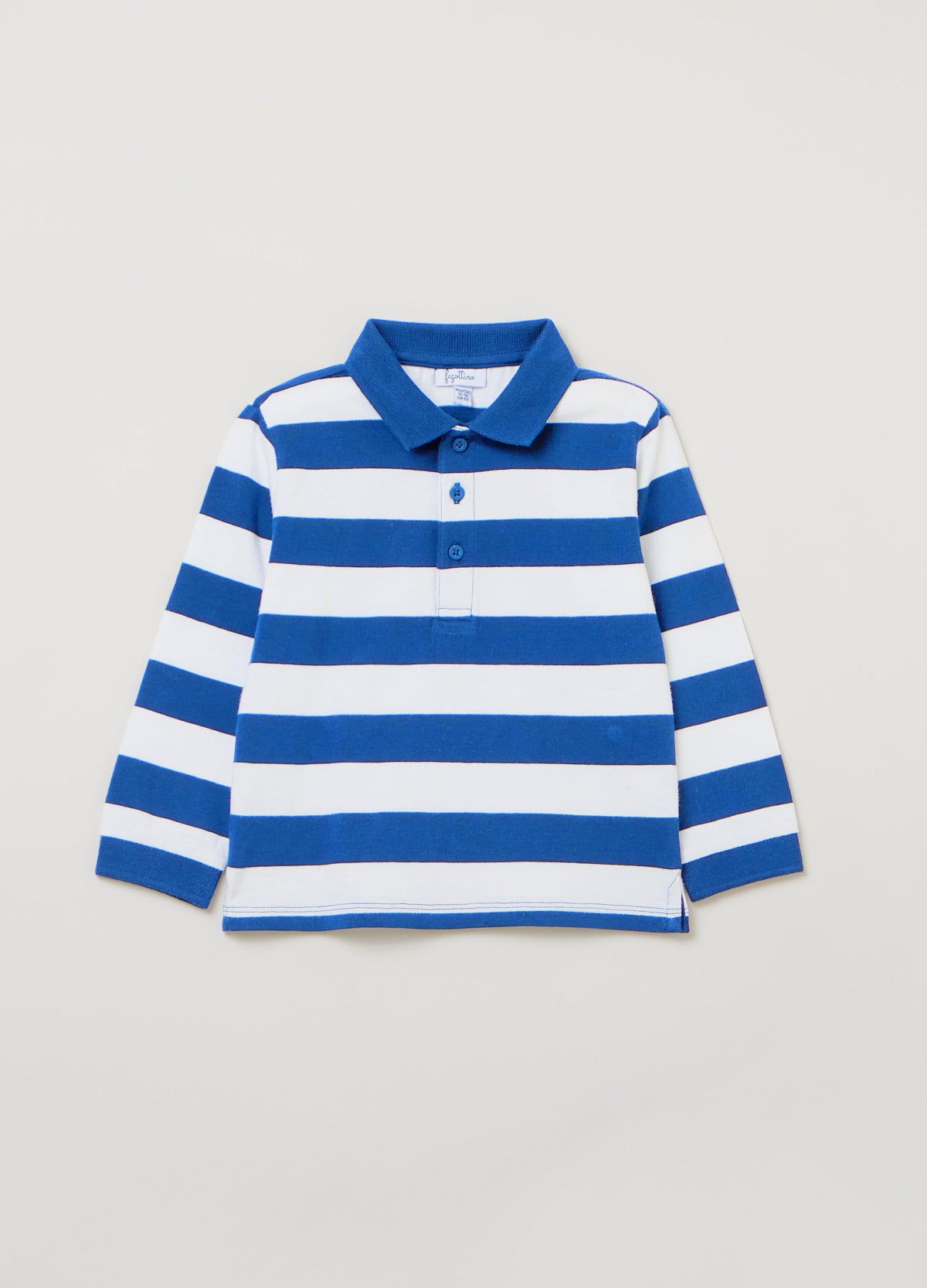 OVS Kids Boy Striped Pique Polo Shirt